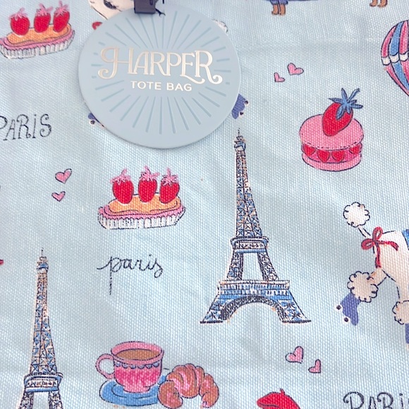 🆕HARPER “PARIS” TOTE BAG - Picture 6 of 7